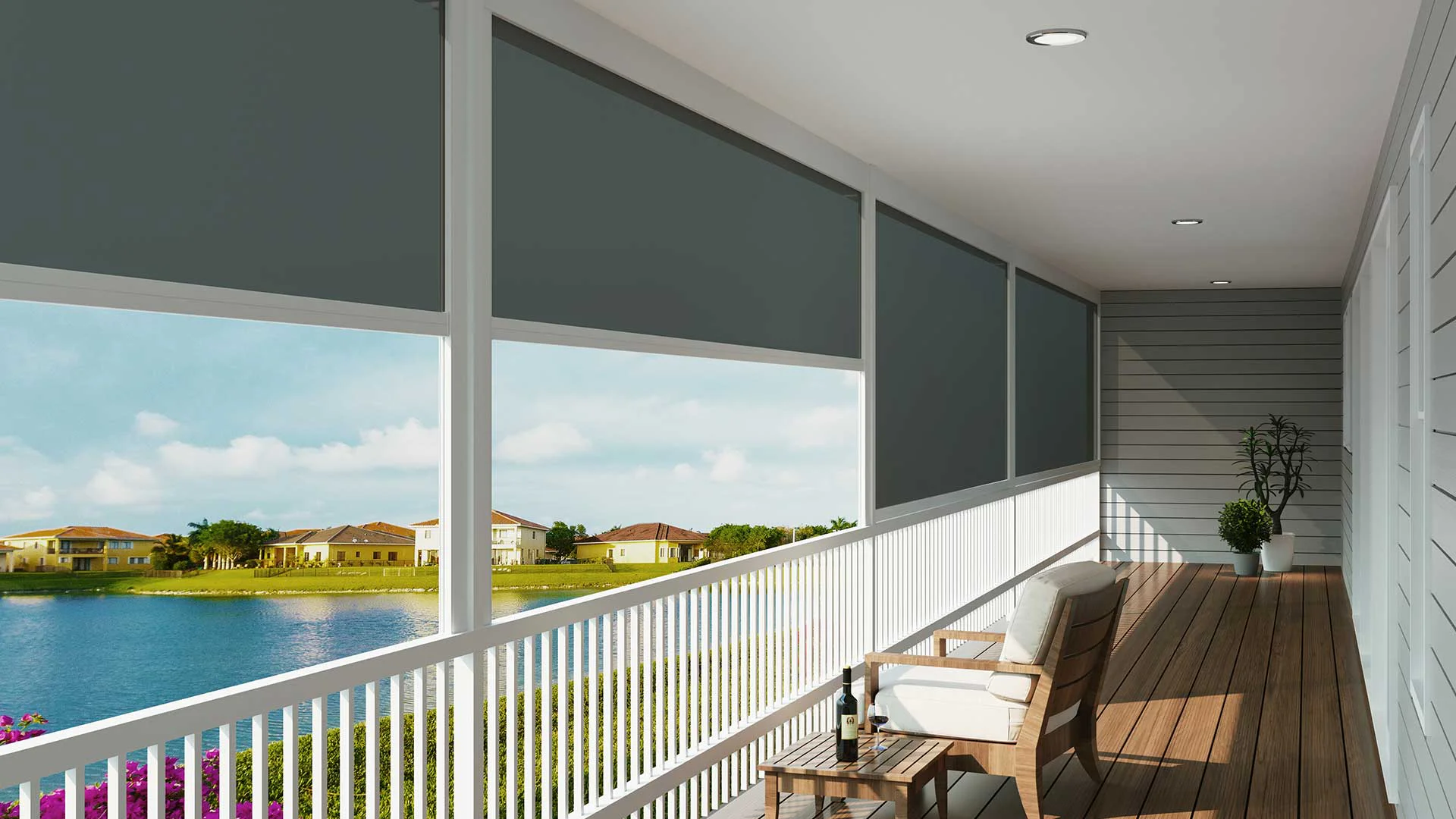 Drop Outdoor Blinds