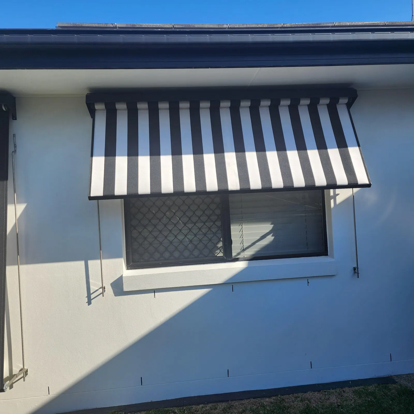 Rollup Blinds & Drop Awnings — Gold Coast installation