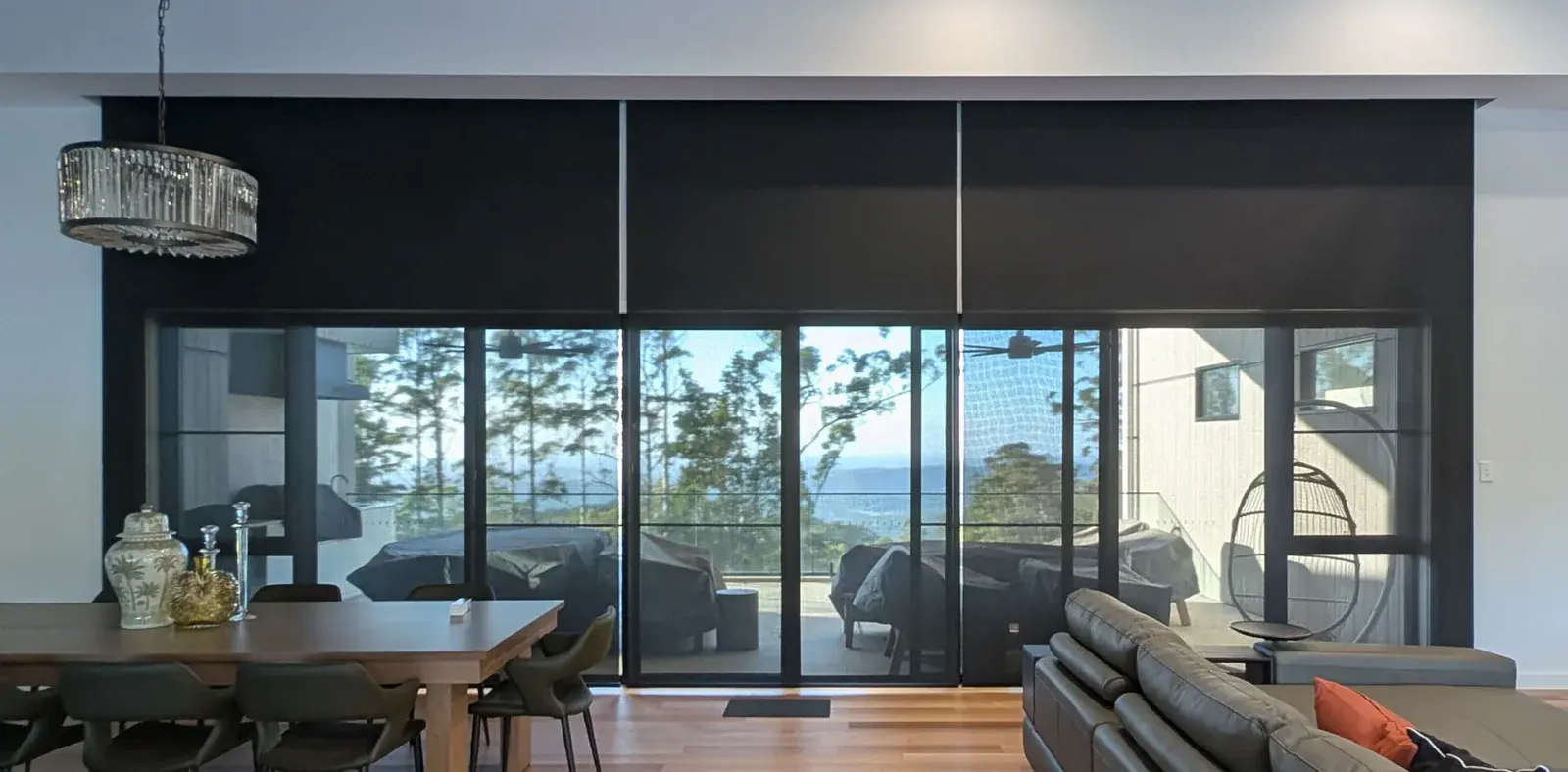 Custom Measured Blinds — Gold Coast installation