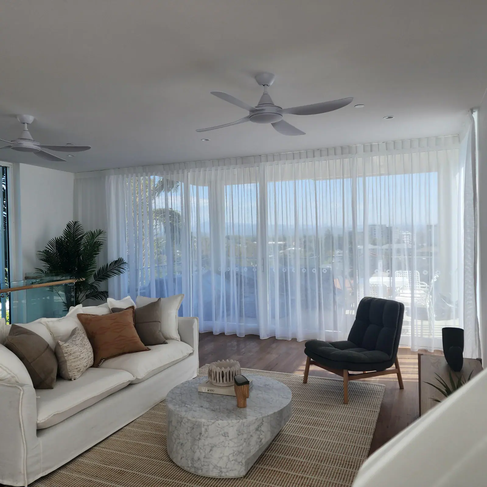 Our Gold Coast Sheer Curtain Installations — Gold Coast installation