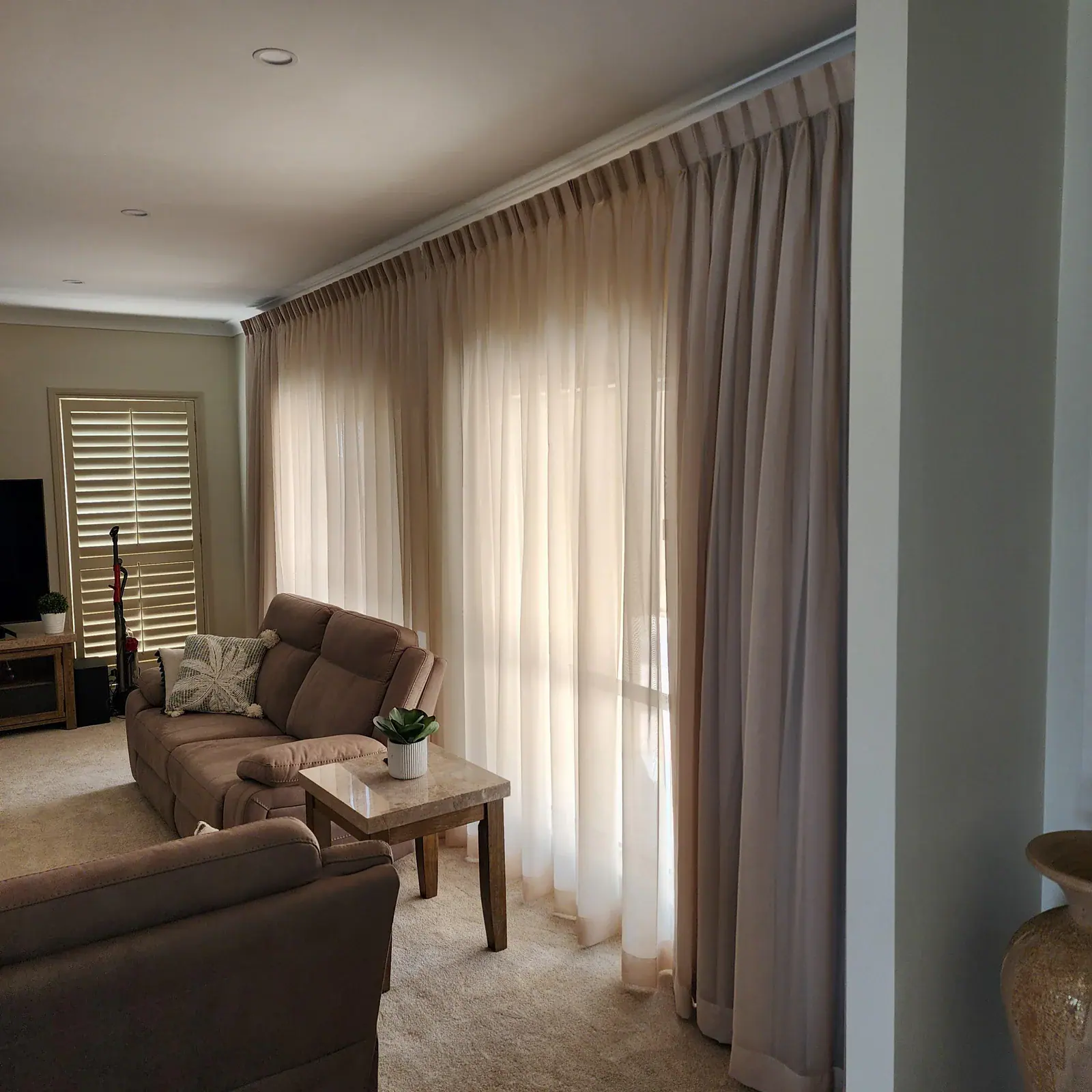 Our Gold Coast Sheer Curtain Installations — Gold Coast installation
