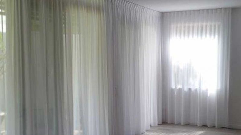 Black & White Sheer Curtains on the Gold Coast